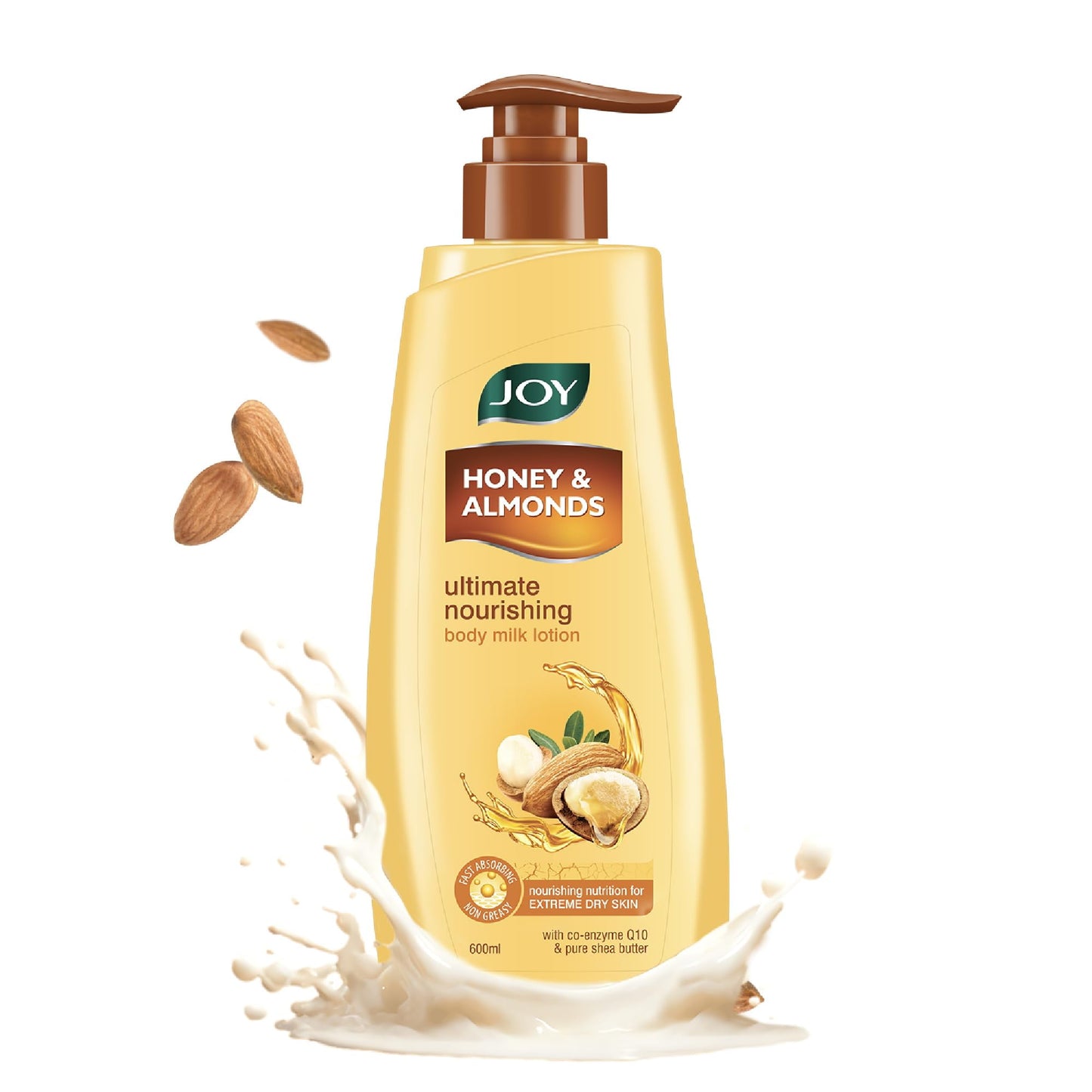 Joy Honey & Almonds Winter BodyLotion For Dry Skin (600Ml) | Shea Butter BodyLotion For Wo