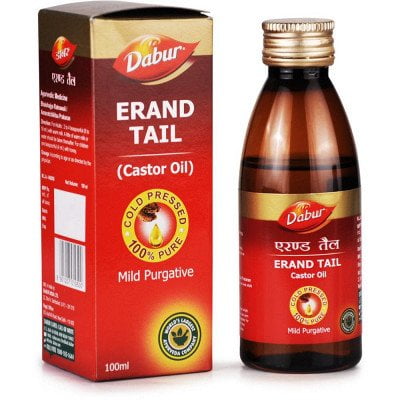 Dabur Ayurvedic Erand Tail (Castor Oil) (100ml)