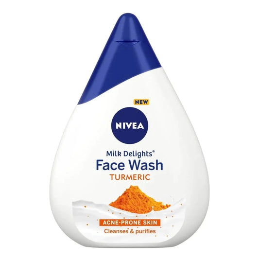Singhcart Nivea Milk Delights FaceWash Turmeric Acne-Prone Skin 100ml