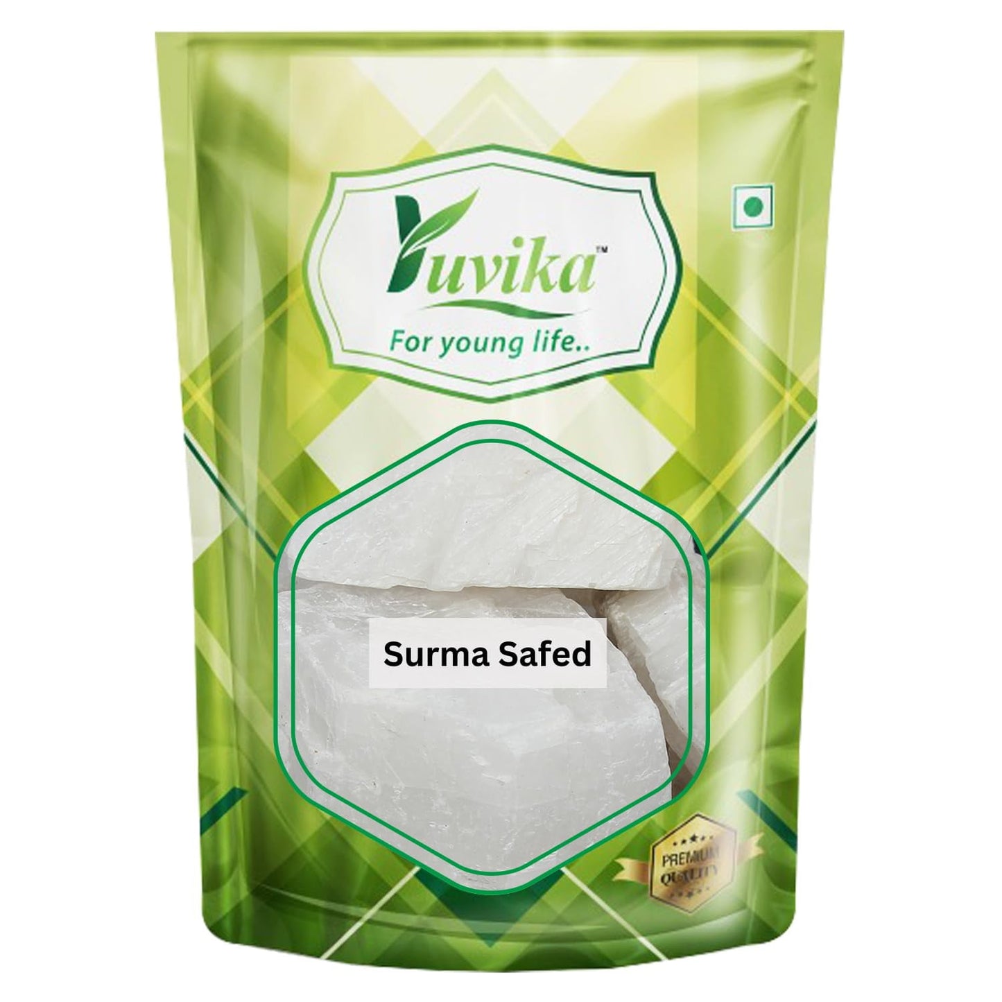 Yuvika Surma Safed - White Surma - Surma White (200 Grams)
