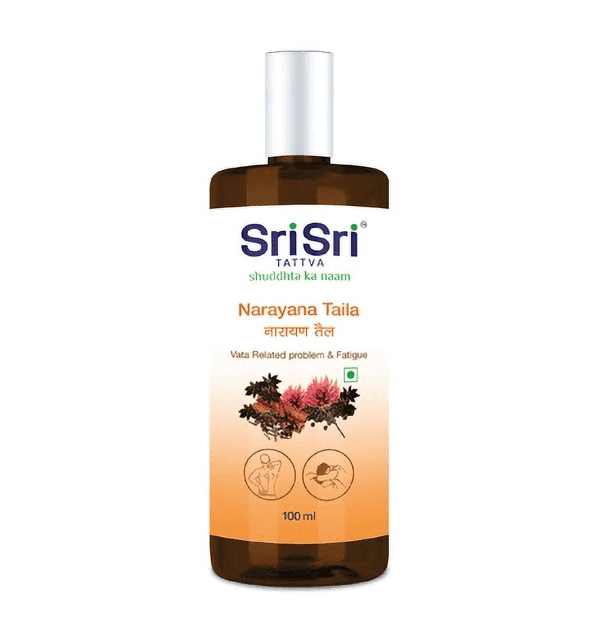 Sri Sri Ayurvedic Narayana Taila â€“ Vata Related Problem and Fatigue, 100ml