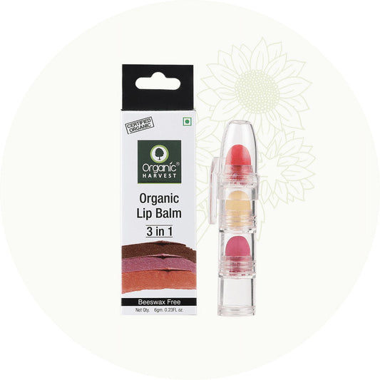 Organic Harvest 3-in-1 LipBalm- 6gm
