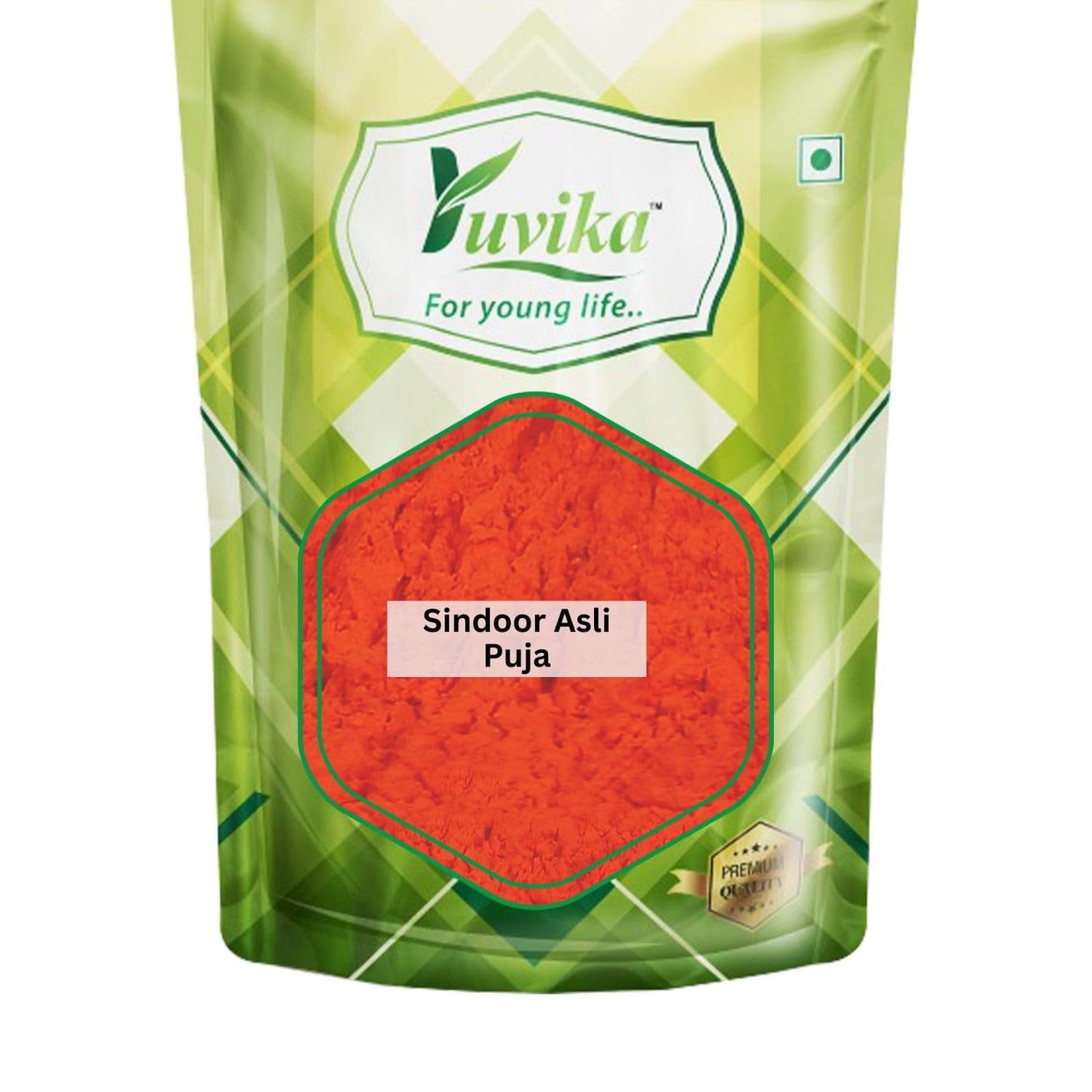 Yuvika Sindoor Asli - Hanuman Ji Sindoor 100% Pure - Waldies Red Lead (800 Grams)