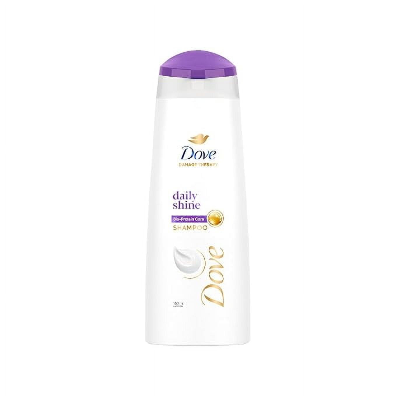 Dove Daily Shine Shampoo - For Dull And Frizzy Hair, Makes Hair Soft, Shiny And Smooth, 18