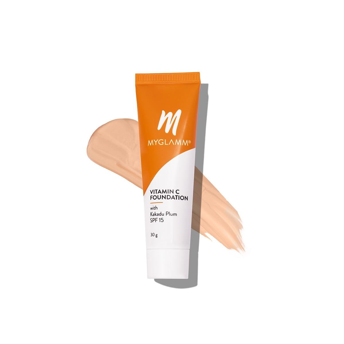 Myglamm Vitamin C Foundation - Coffee (Medium) | Long Lasting, Medium To Full Coverage Fou