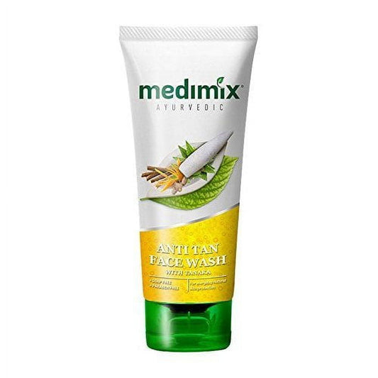 Medimix Ayurvedic Anti Tan FaceWash - 100 ml - with Tanaka