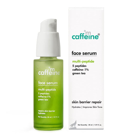 Mcaffeine Peptides Serum For Face | Hydrating Serum For Smooth & Even Toned Skin With 5 Pe