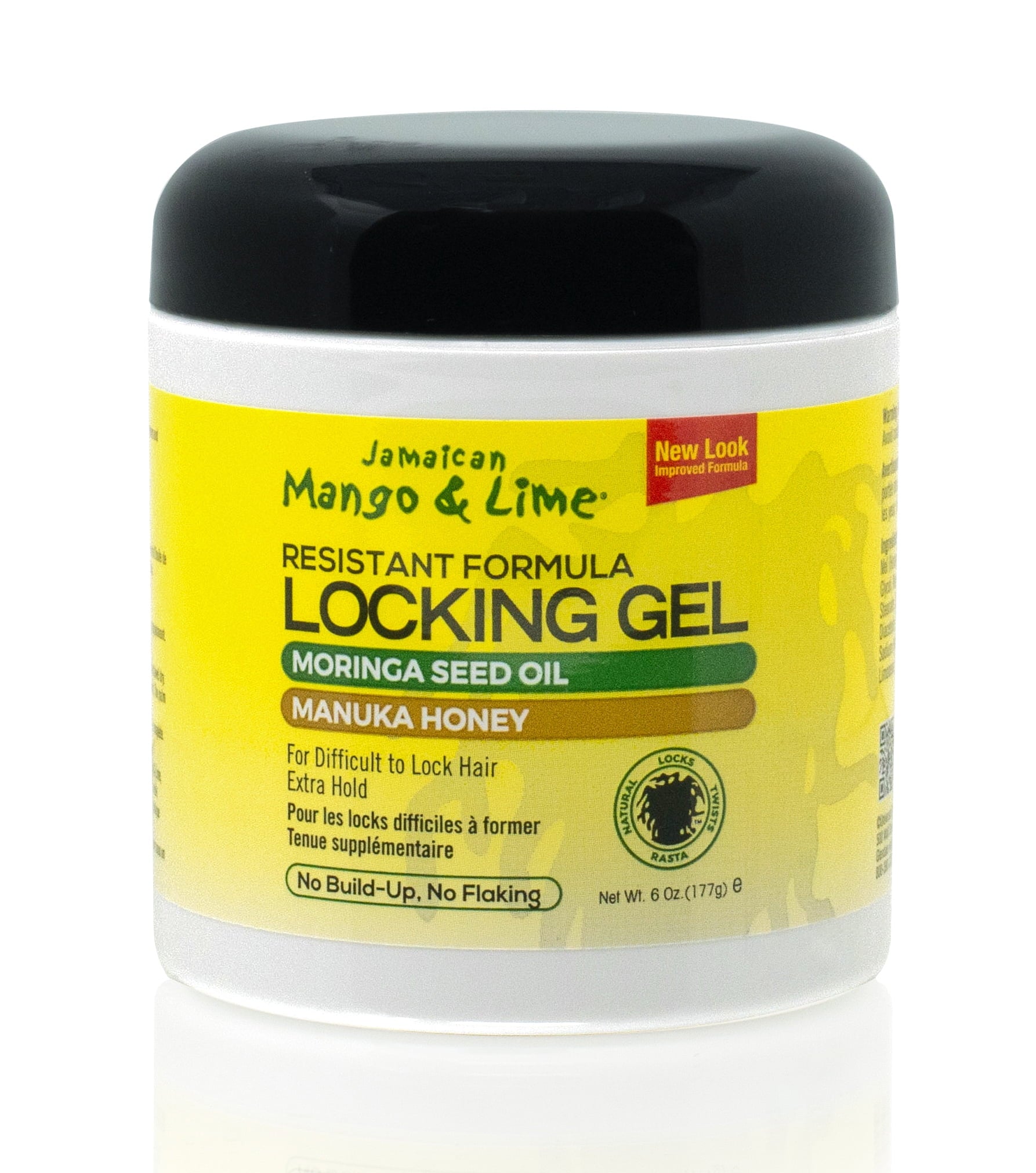Jamaican Mango & Lime Nourishing Resistant Formula Locking Hair Styling Extra Hold Gel, 6