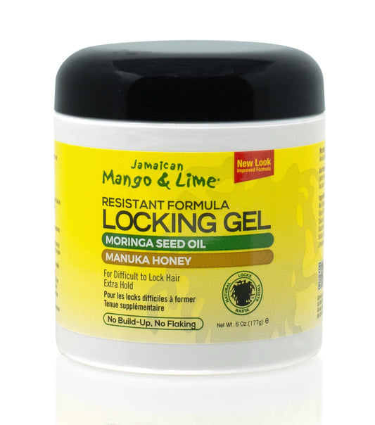 Jamaican Mango & Lime Nourishing Resistant Formula Locking Hair Styling Extra Hold Gel, 6
