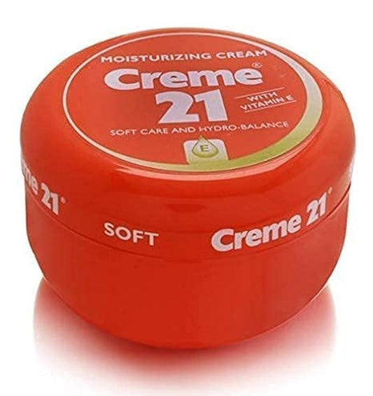 Creme 21 Moisturizing Cream Soft Care And Hydro-Balance 250Ml.