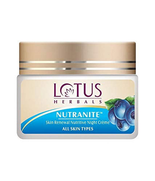 Lotus Herbal Nutranite Skin Renewal Nutritive NightCream | 50g