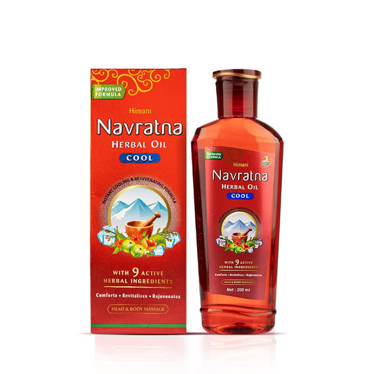 Emami / Himani Navratna Ayurvedic Herbal Hair (MultiPurpose) Oil 200ml by Himani