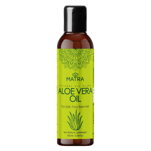 Matra Aloe Vera Oil HairOil for Strong, Soft Hair | Aloe Vera Oil for Hair Growth | Non-St