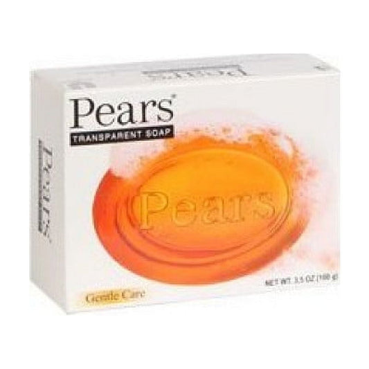 Pears Transparent Soap Gentle Care Mild Sensitive Skin Pear Cleanser Lot of 3
