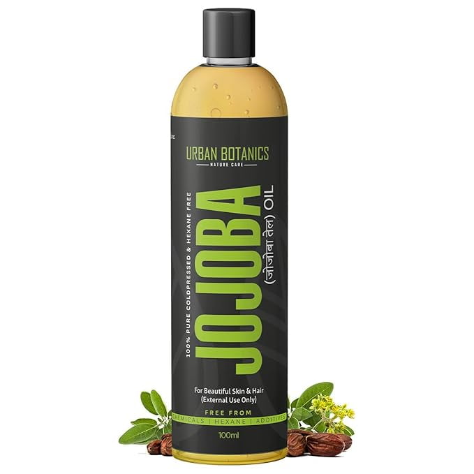 UrbanBotanicsÂ® Cold Pressed Jojoba Oil for Skin &- 100ml