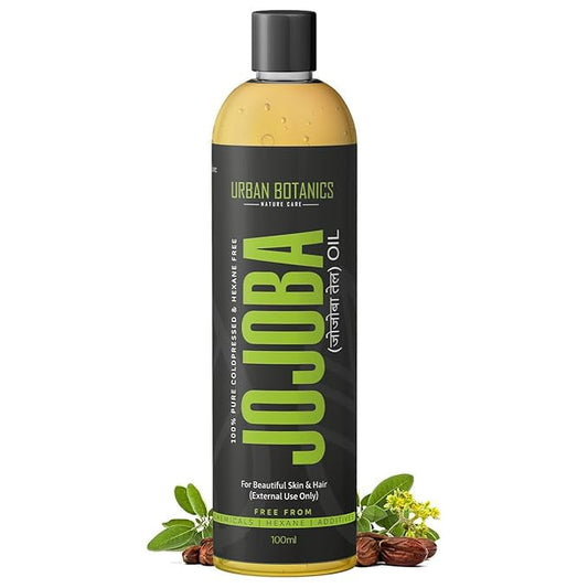 UrbanBotanicsÂ® Cold Pressed Jojoba Oil for Skin &- 100ml