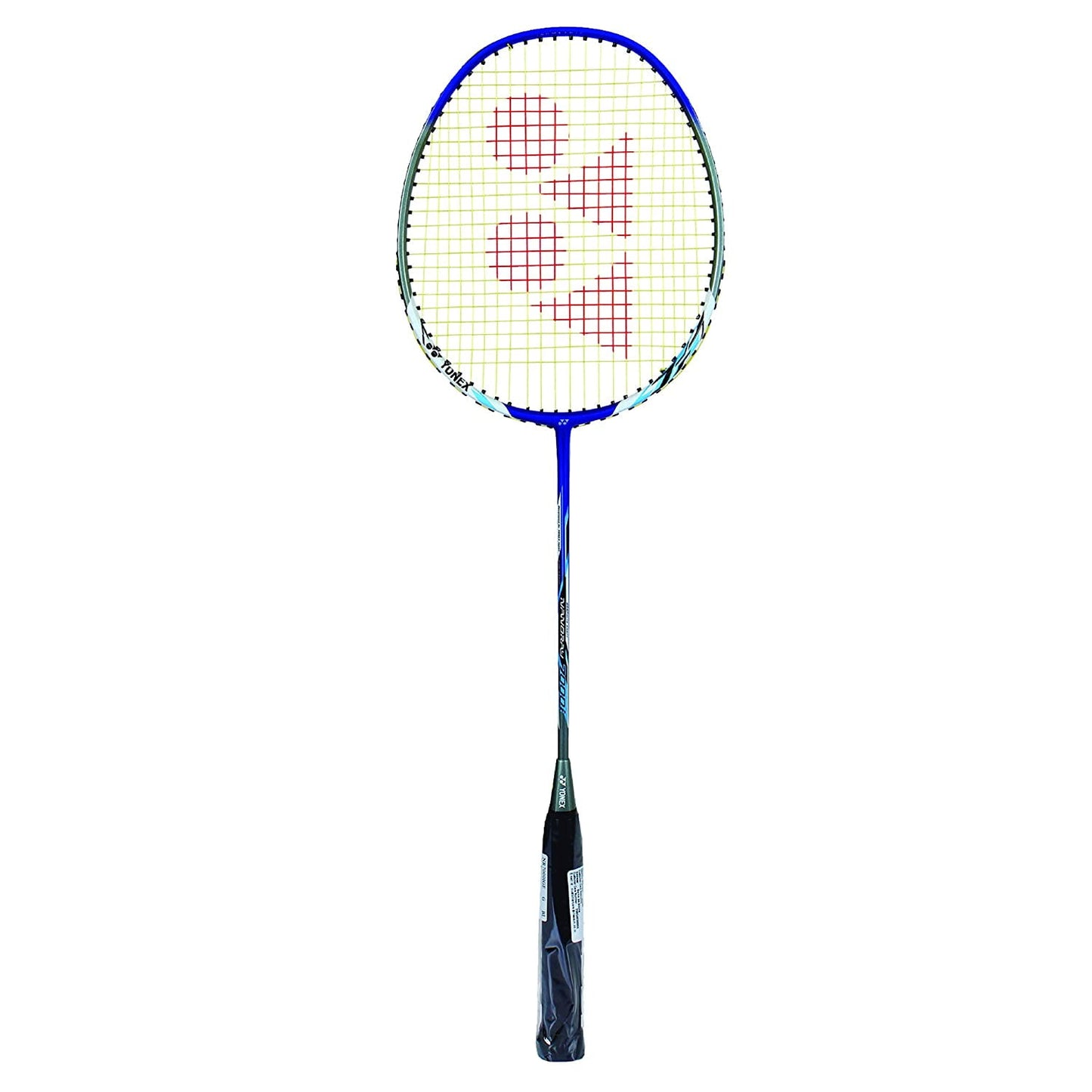 Yonex Nanoray Lightweight Badminton Racket with Full Cover Graphite Carbon Shaft, Blue