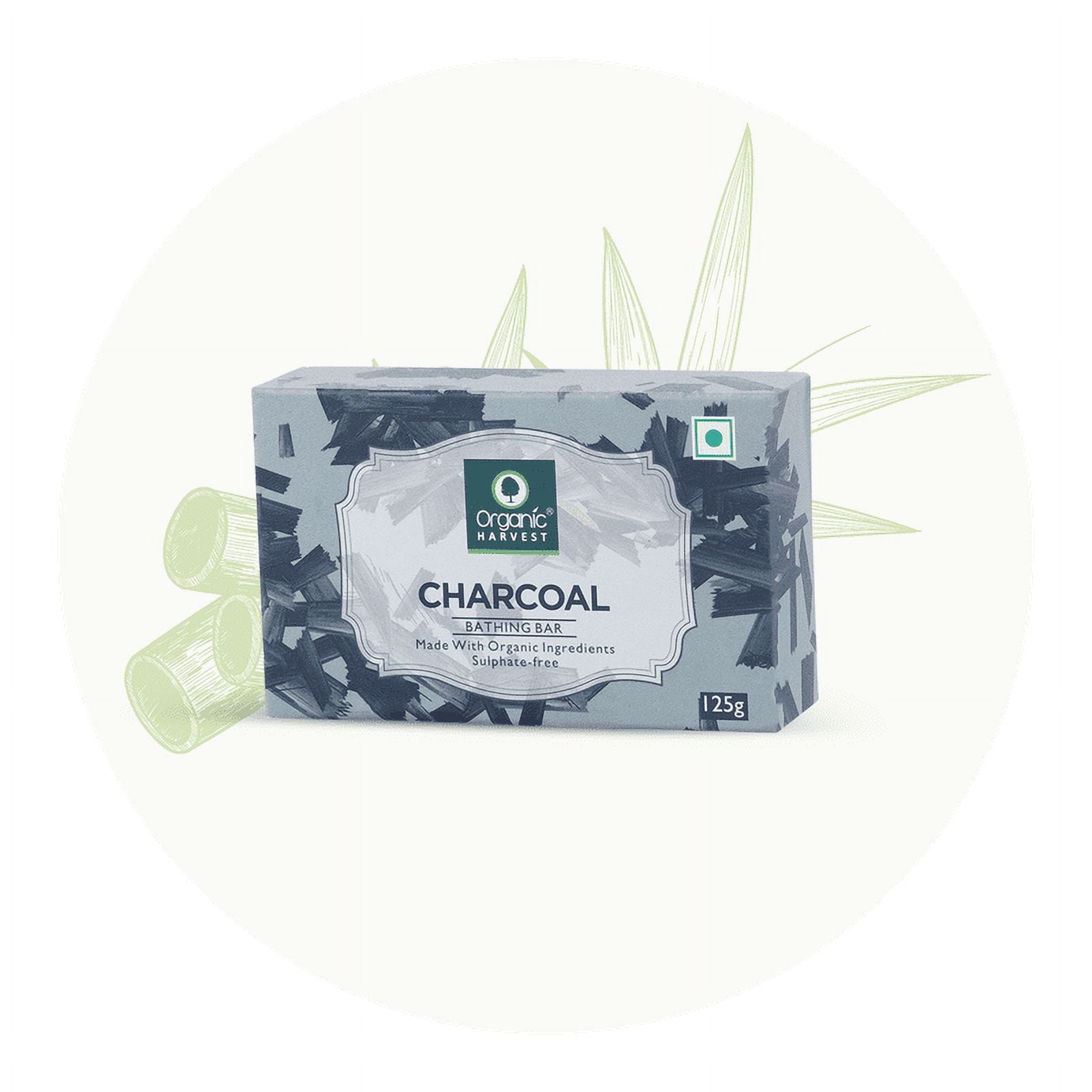 Organic Harvest Charcoal Bathing Bar, 125g