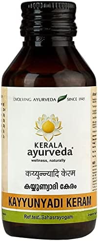 Kerala Ayurveda Kayyunyadi Thailam Bottle of 100 ml Oil