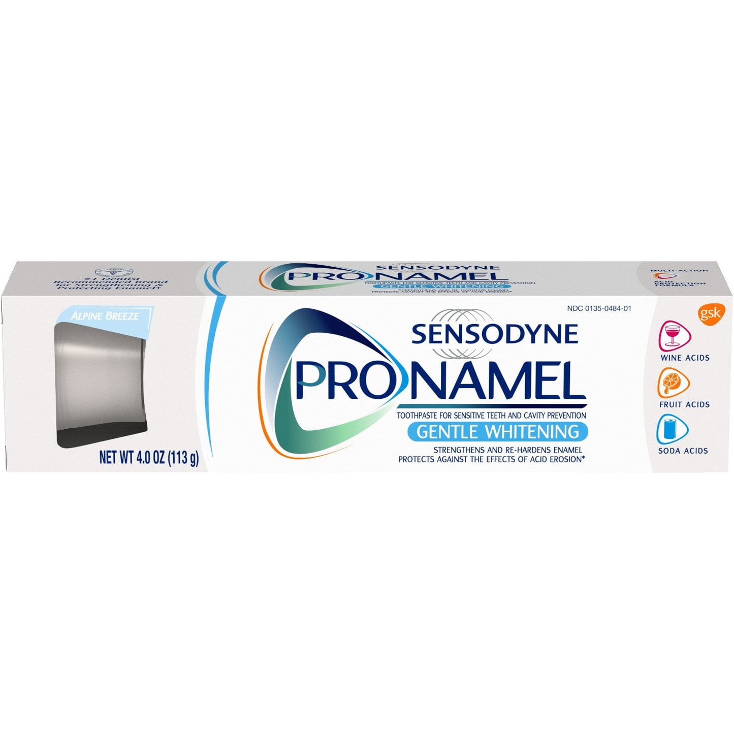 Sensodyne Pronamel Gentle Whitening Toothpaste, Alpine Breeze, 4 oz