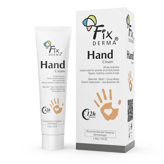 Fixderma Hand Cream 30g & Fixderma Scar gel, Reduces Acne Scars 15 g (Combo Pack)for valen