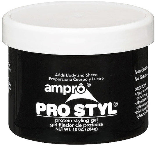 Ampro Pro Styl Regular Hold Protein Styling Gel, 10 oz. Moisturizing, Unisex