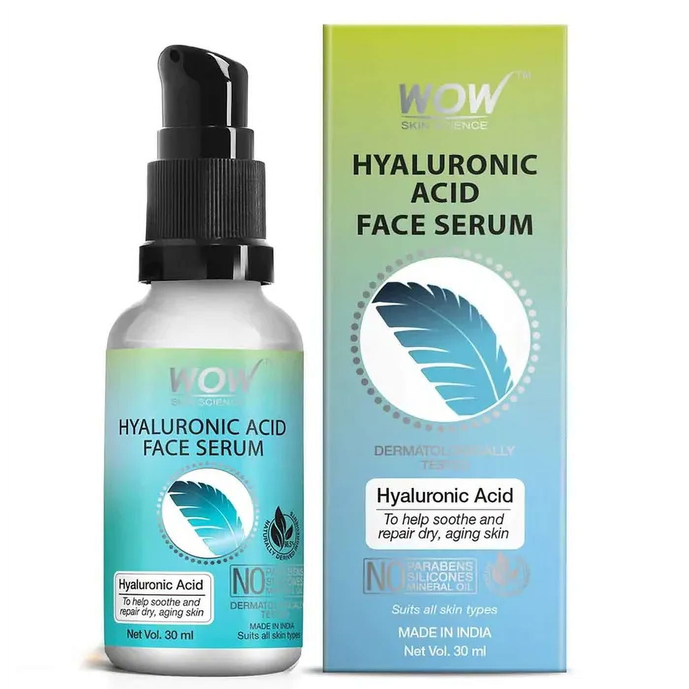 Wow Skin Science Hyaluronic Acid FaceSerum, 30ml
