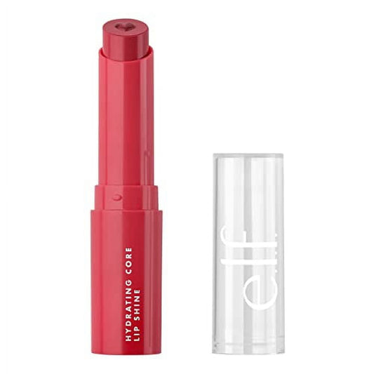 e.l.f. Hydrating Core Lip Shine, LipBalm For A Sheer Tint Of Color & Soft Shine, Infused W