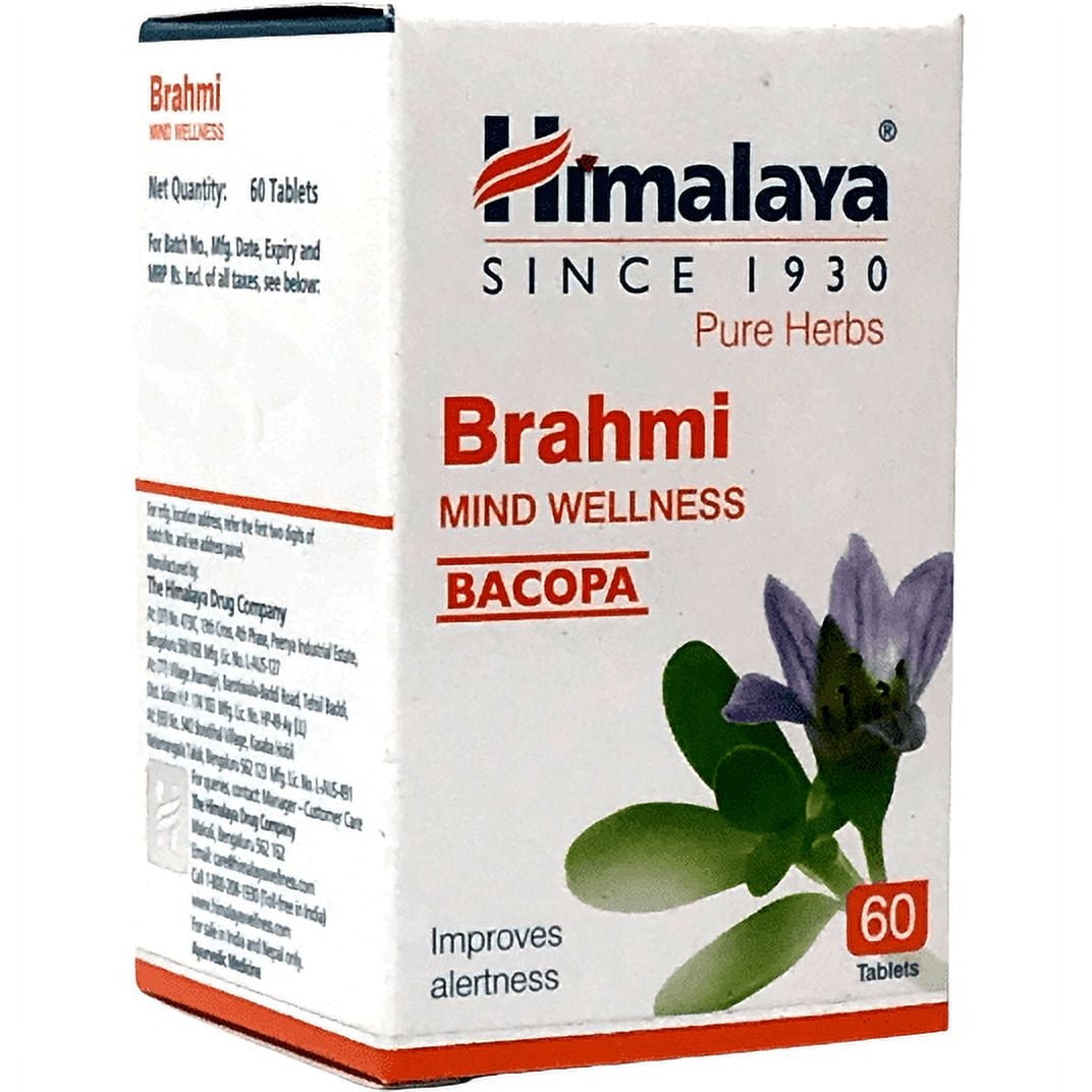 Himalaya Brahmi Mind Wellness - 60 Tablets