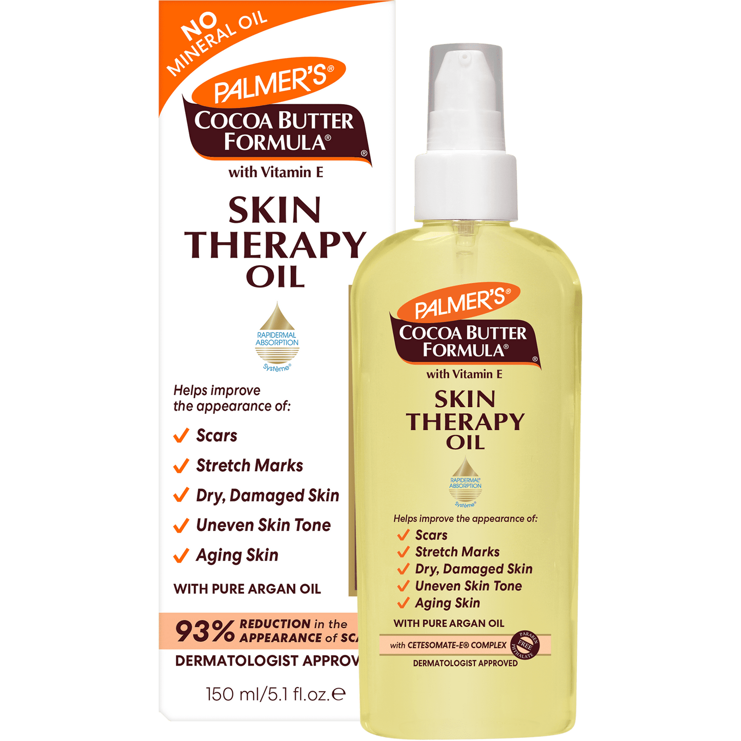 Palmer's Cocoa Butter Formula Skin Therapy Oil for Dry Skin, 5.1 fl. oz.
