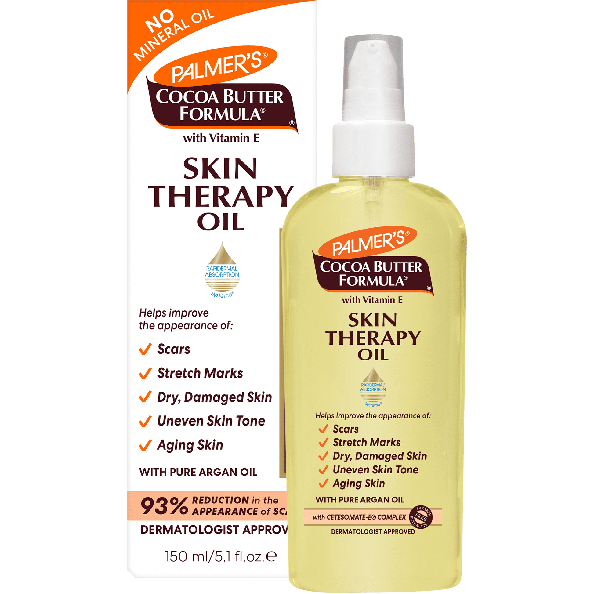 Palmer's Cocoa Butter Formula Skin Therapy Oil for Dry Skin, 5.1 fl. oz.