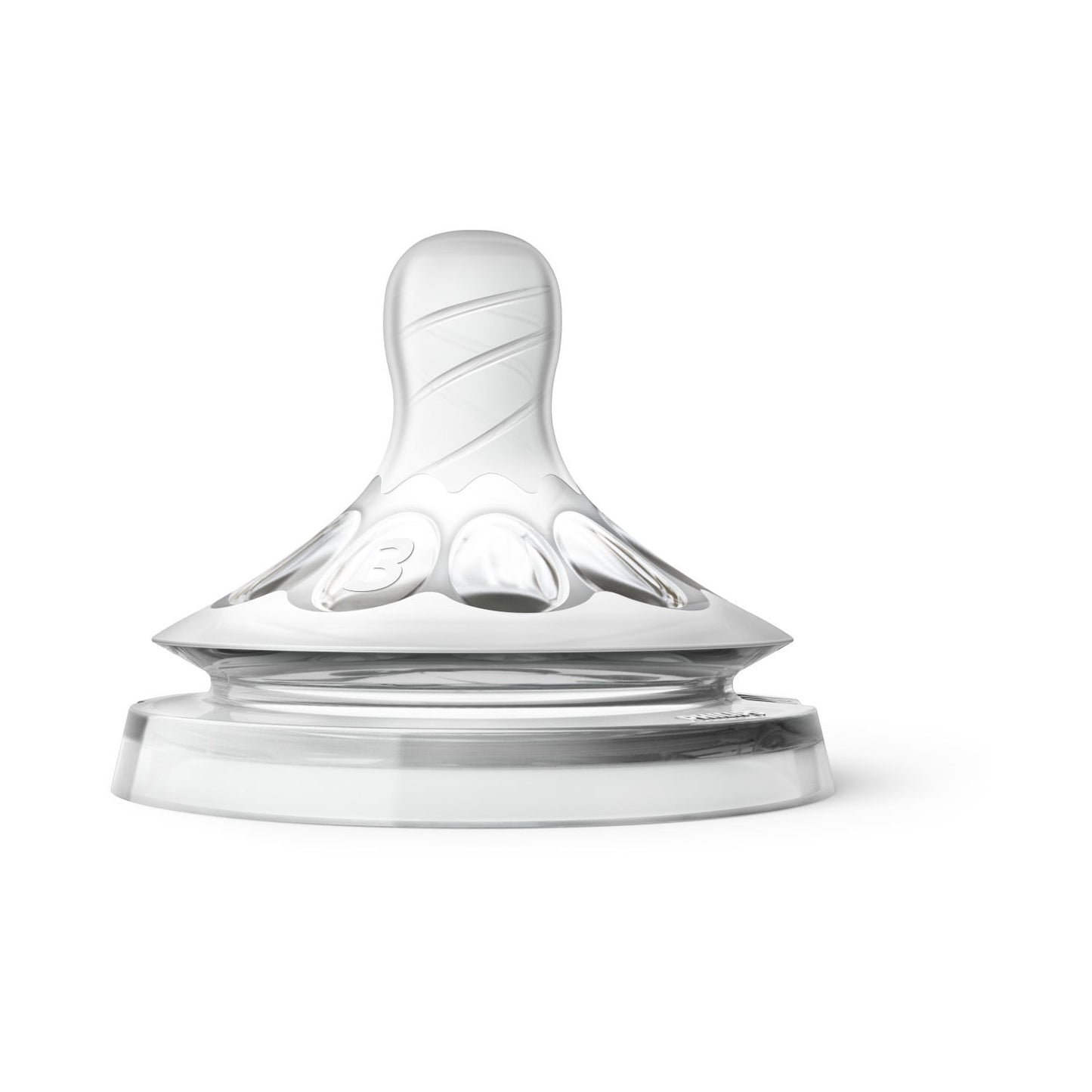 Philips Avent Natural Baby Bottle Medium Flow Nipple, 3M+, 2pk, SCF653/23