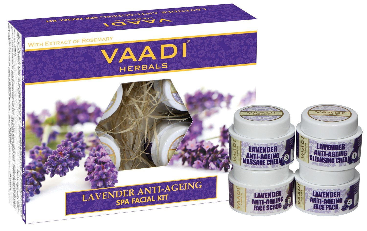Vaadi Herbals FacePack Lavender & Rosemary 70ml