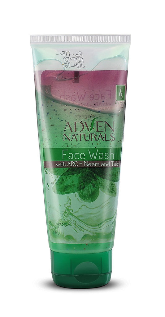 Adven Naturals FaceWash with ABC+Neem and Tulsi (pack of two) 100 ml