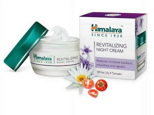 Himalaya Herbals Revitalizing NightCream, 50g FREE SHIPPING WITH FAST DELIVERY