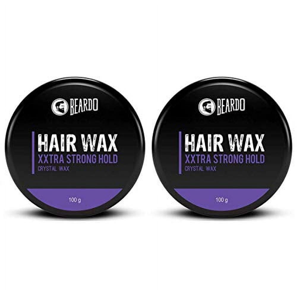 Beardo XXtra Stronghold Crystal Wax for stylish Hair Combo (Set of 2) | Made in India