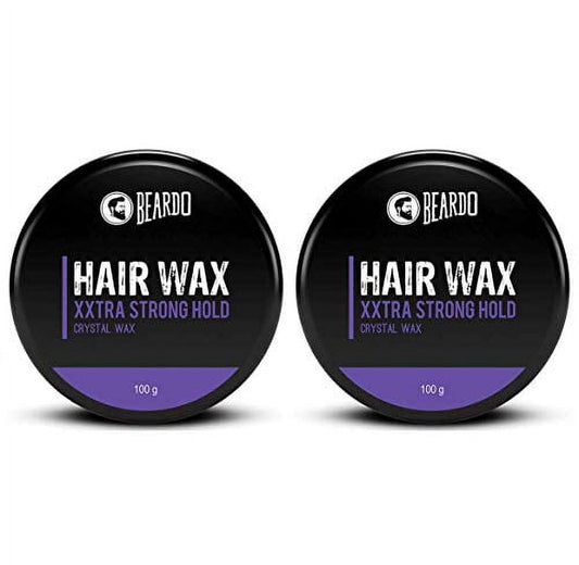 Beardo XXtra Stronghold Crystal Wax for stylish Hair Combo (Set of 2) | Made in India