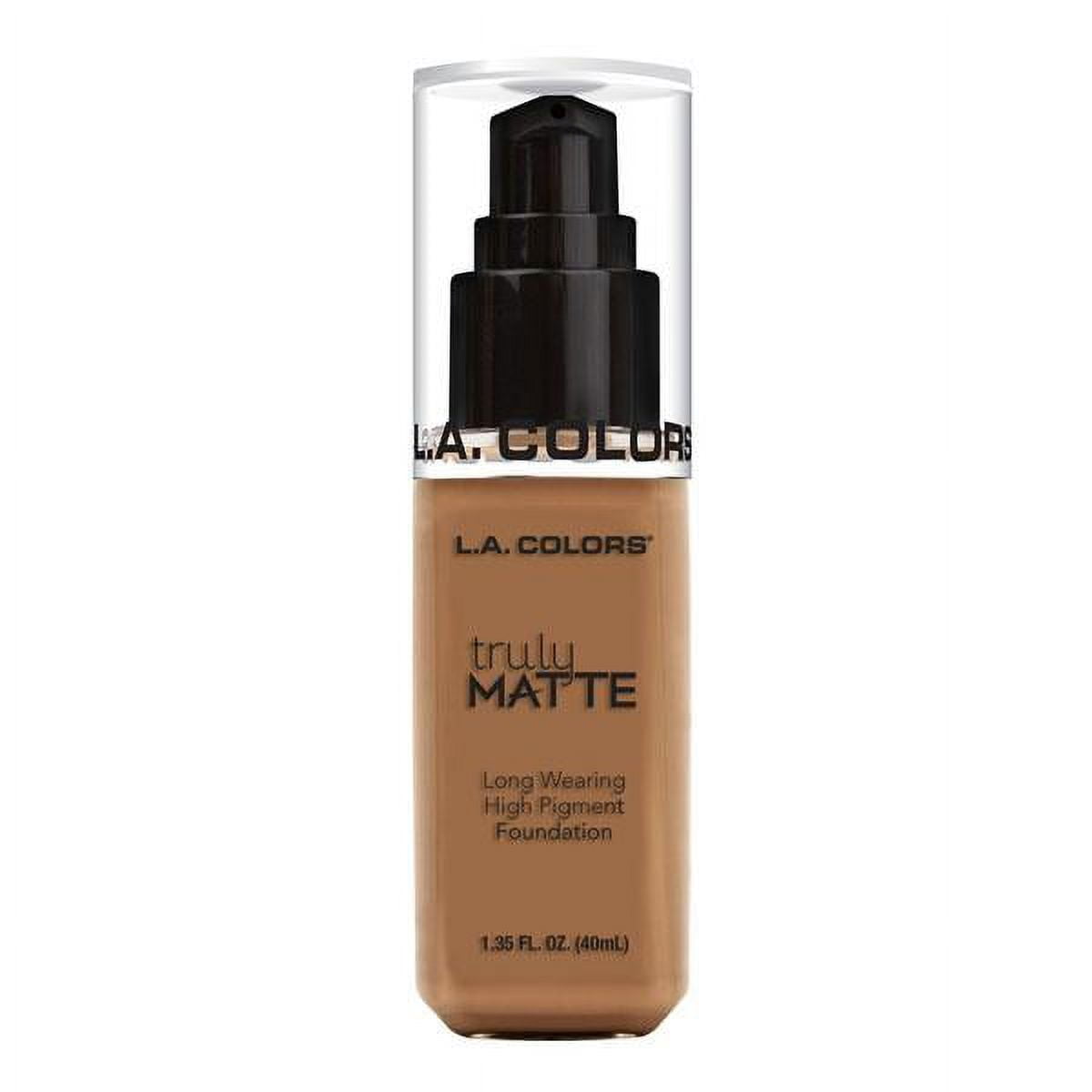 L.A. Colors Truly Matte Foundation - Deep Tan