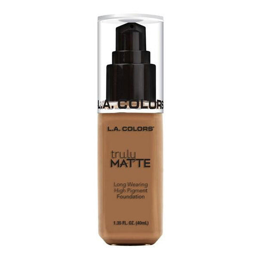 L.A. Colors Truly Matte Foundation - Deep Tan