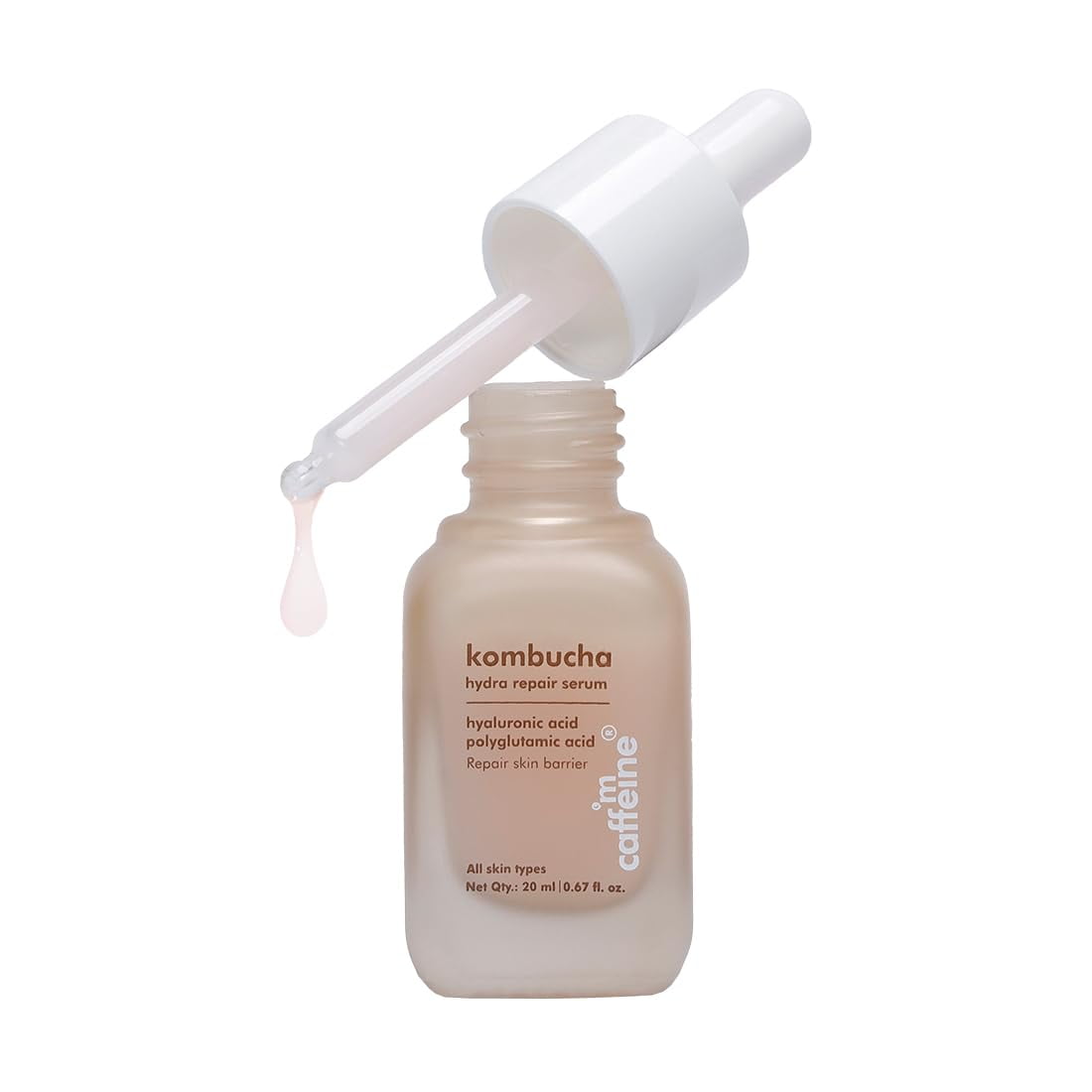 Mcaffeine Kombucha Hydra Repair FaceSerum With Hyaluronic & Polyglutamic Acid | Repairs Sk