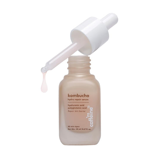 Mcaffeine Kombucha Hydra Repair FaceSerum With Hyaluronic & Polyglutamic Acid | Repairs Sk