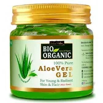 Indus Valley Non-Toxic Aloe Vera Gel For Young, Radiant Skin & Hair 175ml