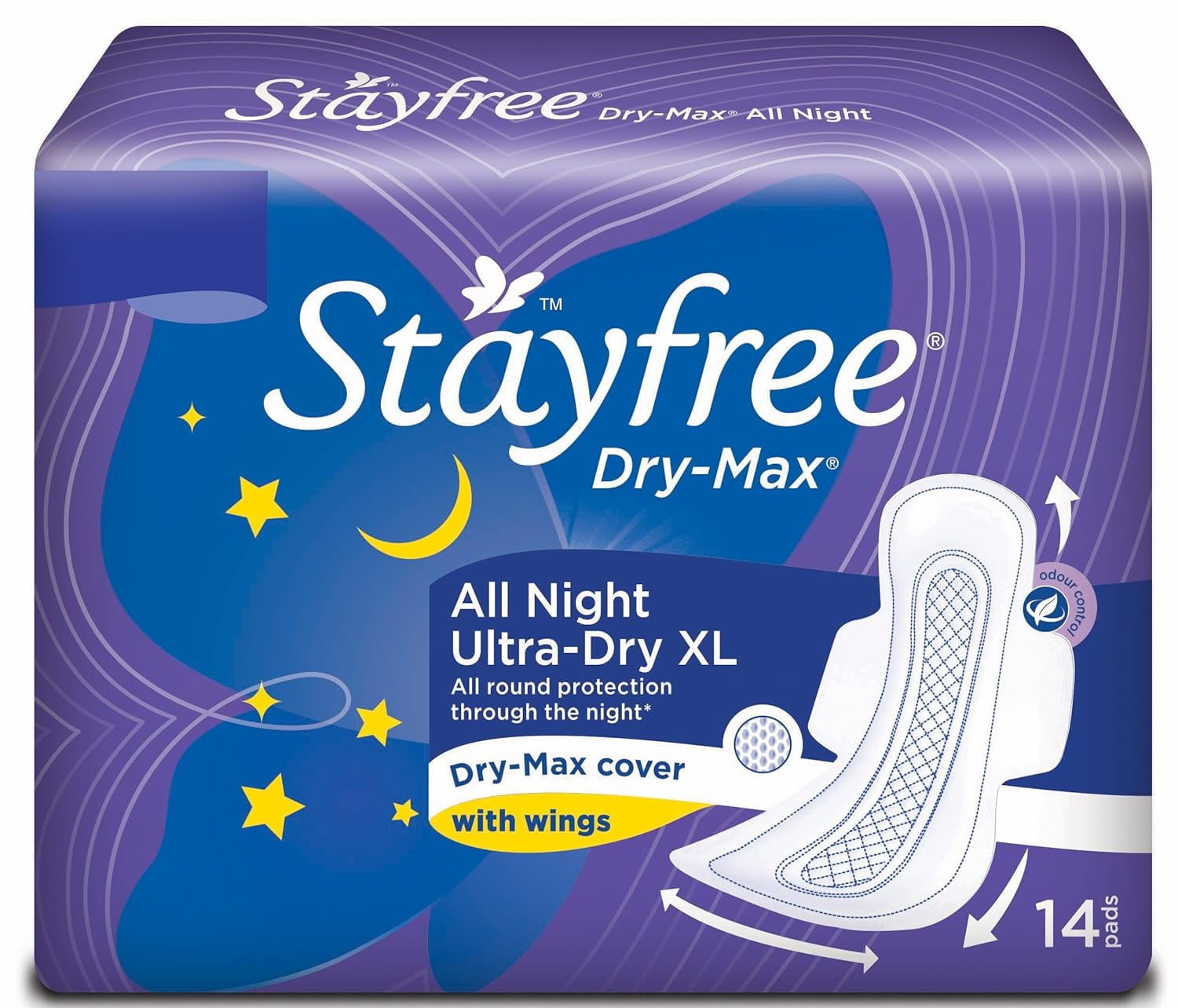 Stayfree dry max all night XL 28N