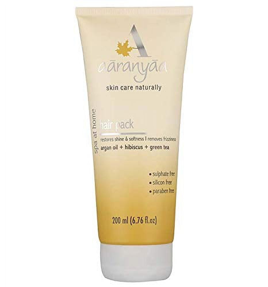 Aaranyaa Vedic Therapy Natural Argan Oil Hair Pack Spa At Home - 8.4 Ounce