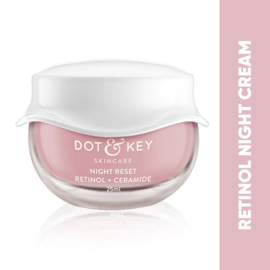 Dot & Key Retinol + Ceramide Sleep Treatment Anti-Ageing NightCream For Fine Lines & Wrink