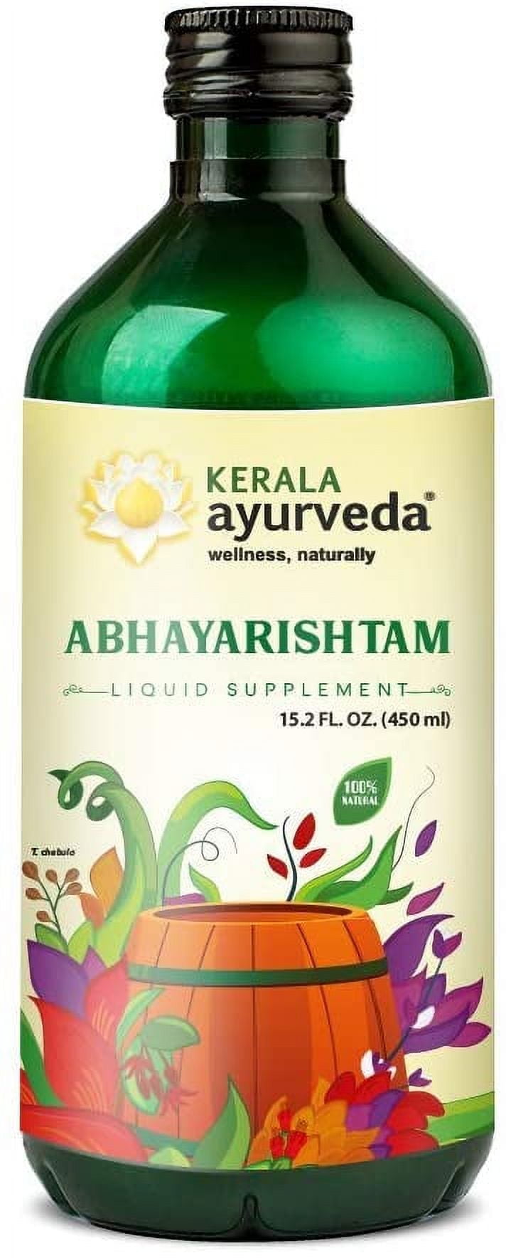 Kerala Ayurveda Abhayarishtam - Ayurvedic Herbal Wine for Balanced Digestion and Healthy E