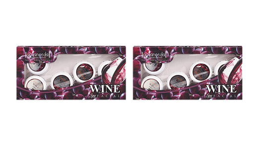 Aryanveda Unisex Wine Spa Facial kit for skin type; 210g â€“