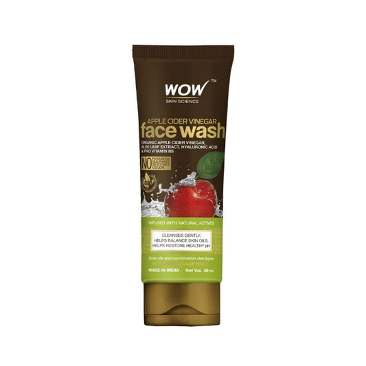 Wow Skin Science Apple Cider Vinegar Foaming FaceWash | Deep Cleansing | For Oily Skin | F