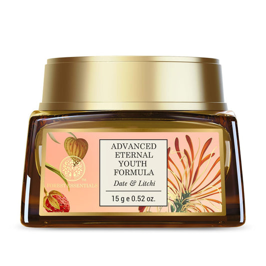 Forest Essentials Travel Size Advanced Eternal Youth Formula Date & Litchi|Ayurvedic Anti-