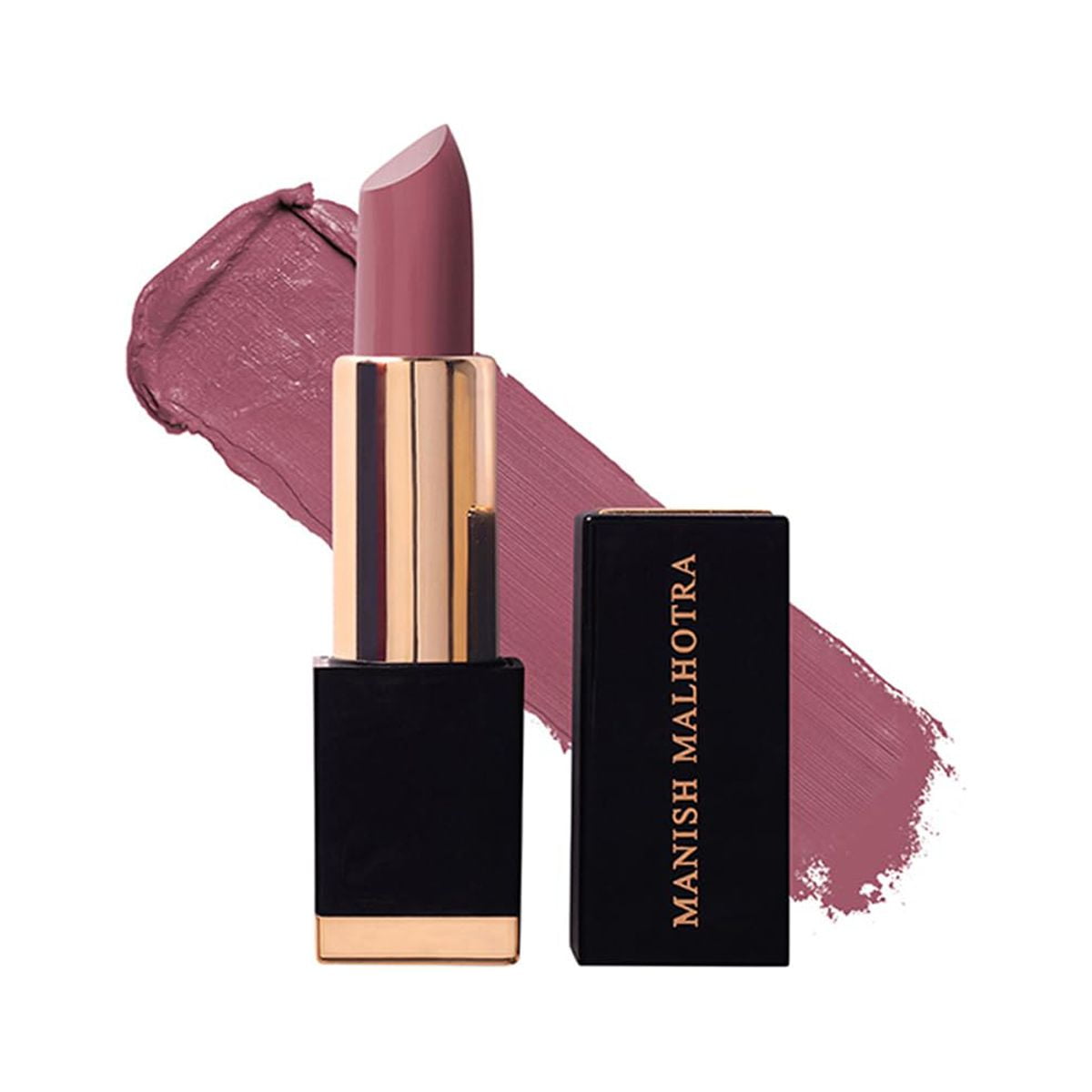 Myglamm Presents Beauty Hi-Shine Lipstick, Glossy Finish - English Rose, 4Gm